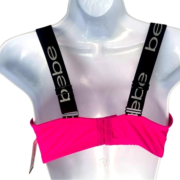 bebe intimates NWT Size 38C Pink and White Gentle Lift Full Cover Bras (I001) - Picture 3 of 13